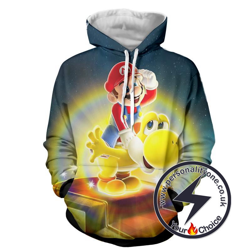 Super Mario - Super Mario Sweat Shirt - Super Mario Hoodies